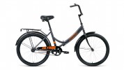 Велосипед 24' складной ALTAIR CITY 24 серый/оранжевый, 16' RBKT0YN41003
